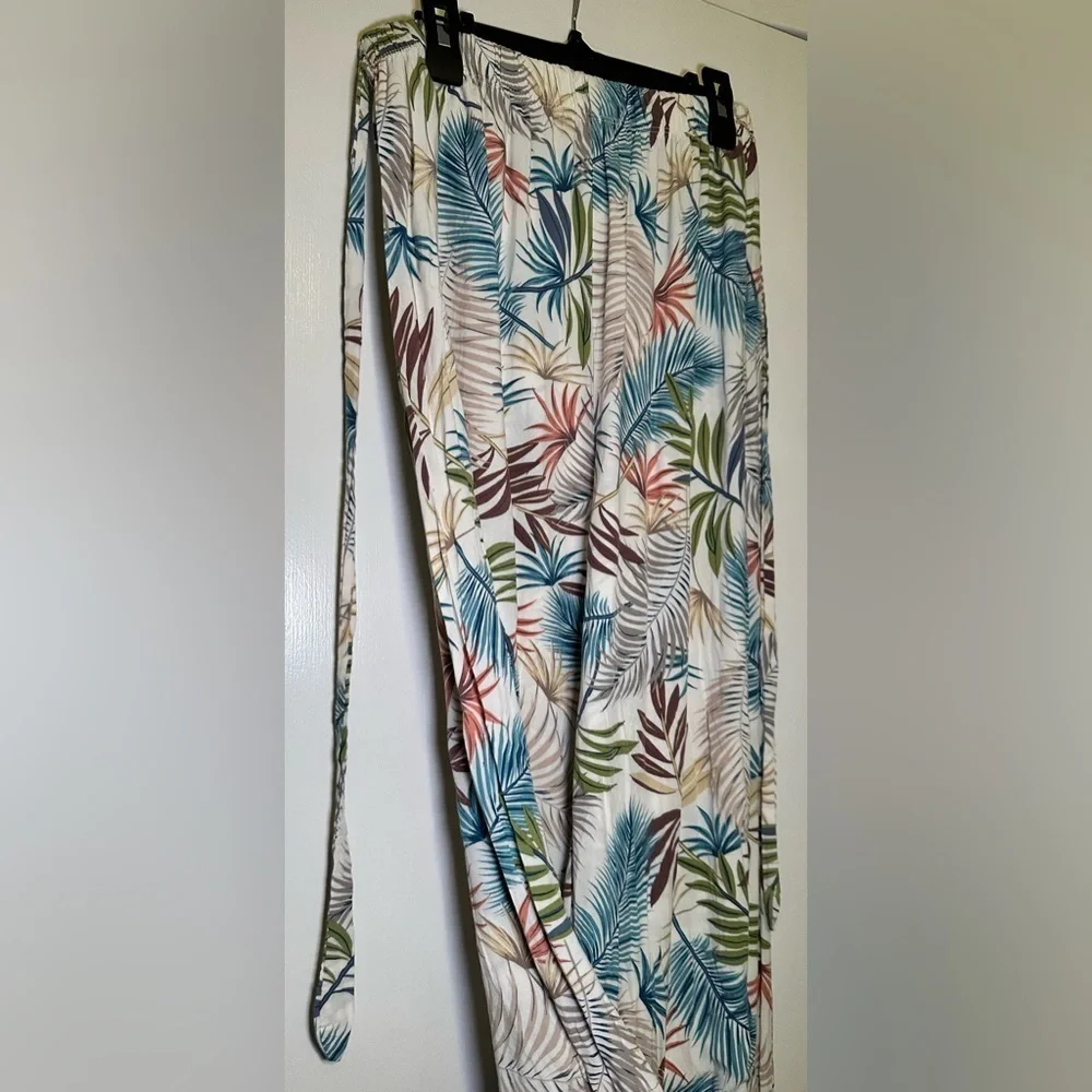 See You Monday tropical lounge pants size M - Picture 3 of 6